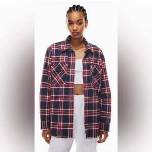 TNA - ARITZIA PLAID SHIRT